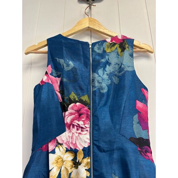 Roz & Ali Tea Dress Women Size 4 Floral Bloomcore Glam‎ Event Feminine Dainty - Picture 6 of 9